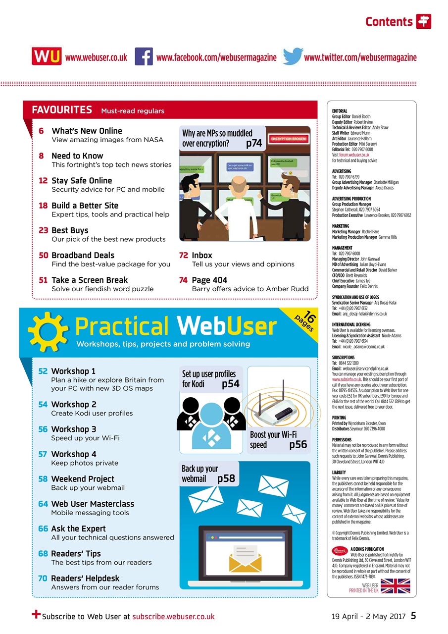 Webuser Preview Pages