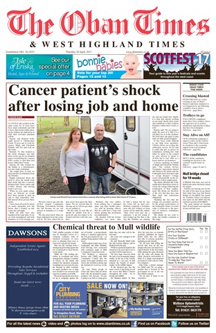 The Oban Times & Lochaber Times issue 20th April 2017