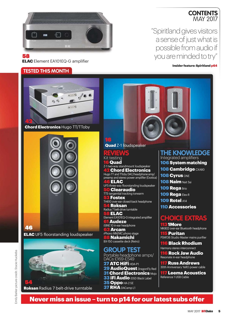Hi-Fi Choice Preview Pages