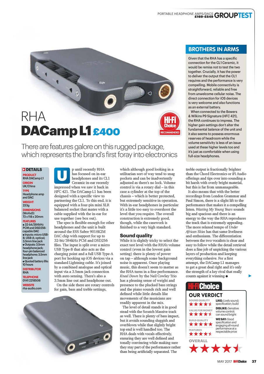 Hi-Fi Choice Preview Pages