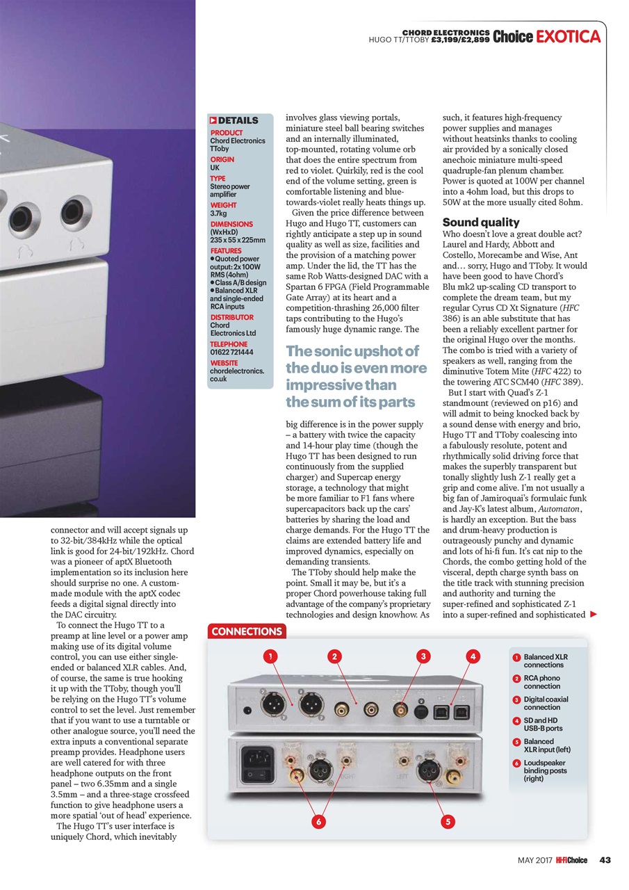 Hi-Fi Choice Preview Pages