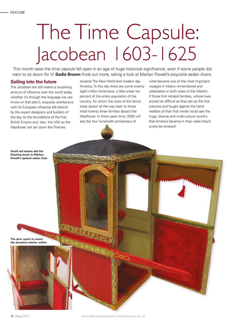 Dolls House and Miniature Scene Preview Pages