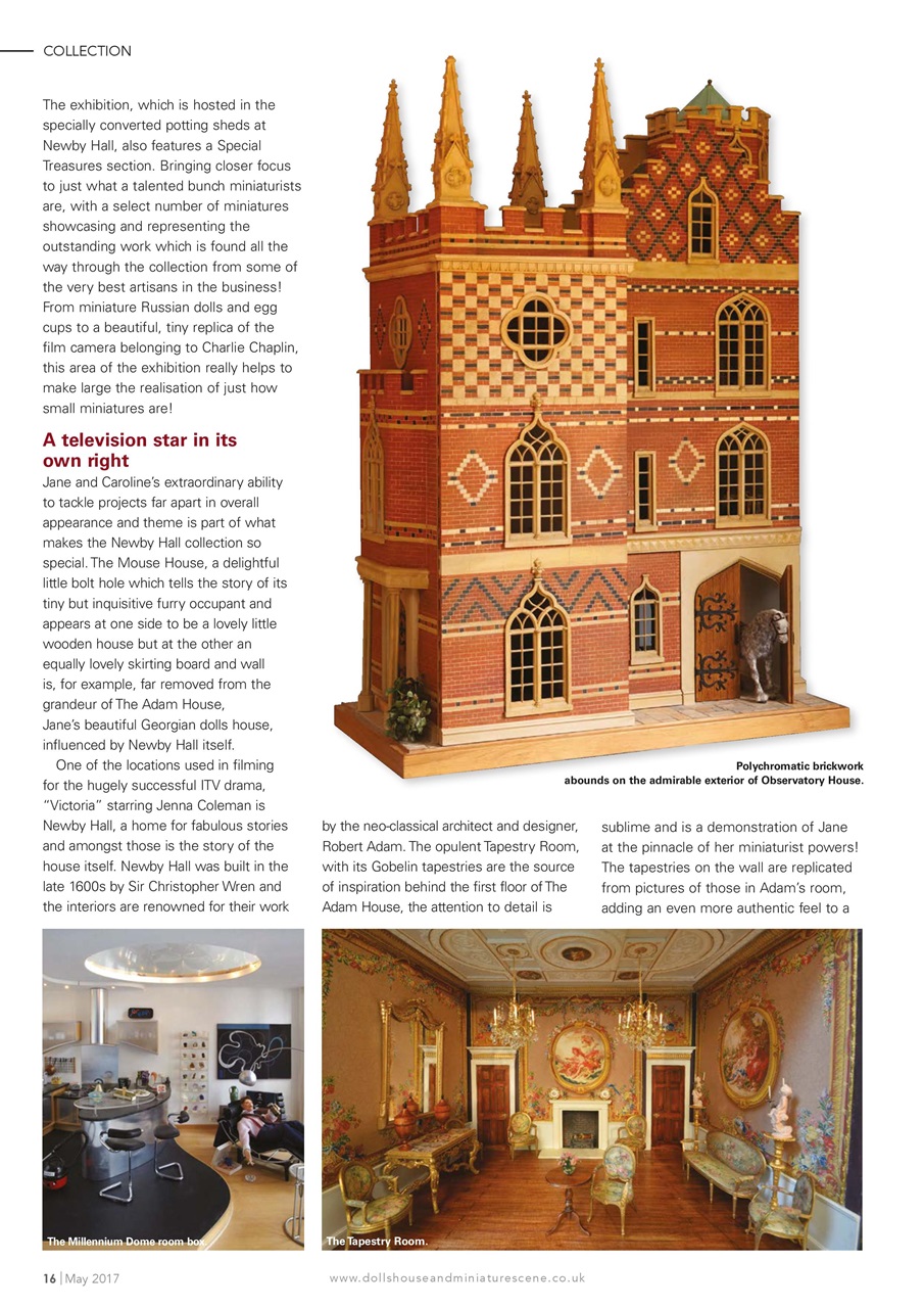 Dolls House and Miniature Scene Preview Pages