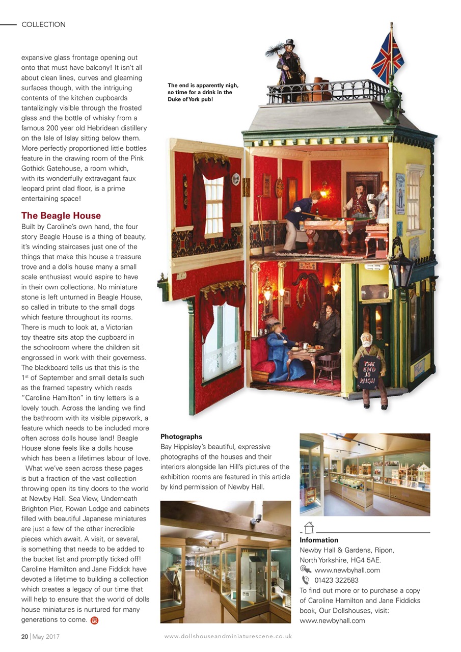 Dolls House and Miniature Scene Preview Pages