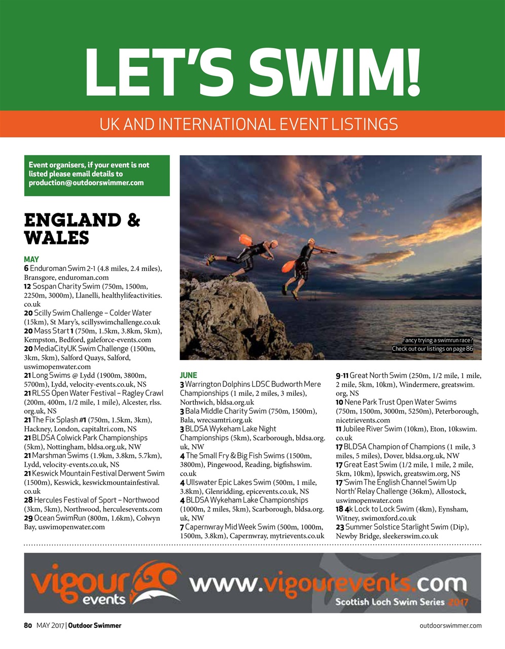 Outdoor Swimmer Preview Pages