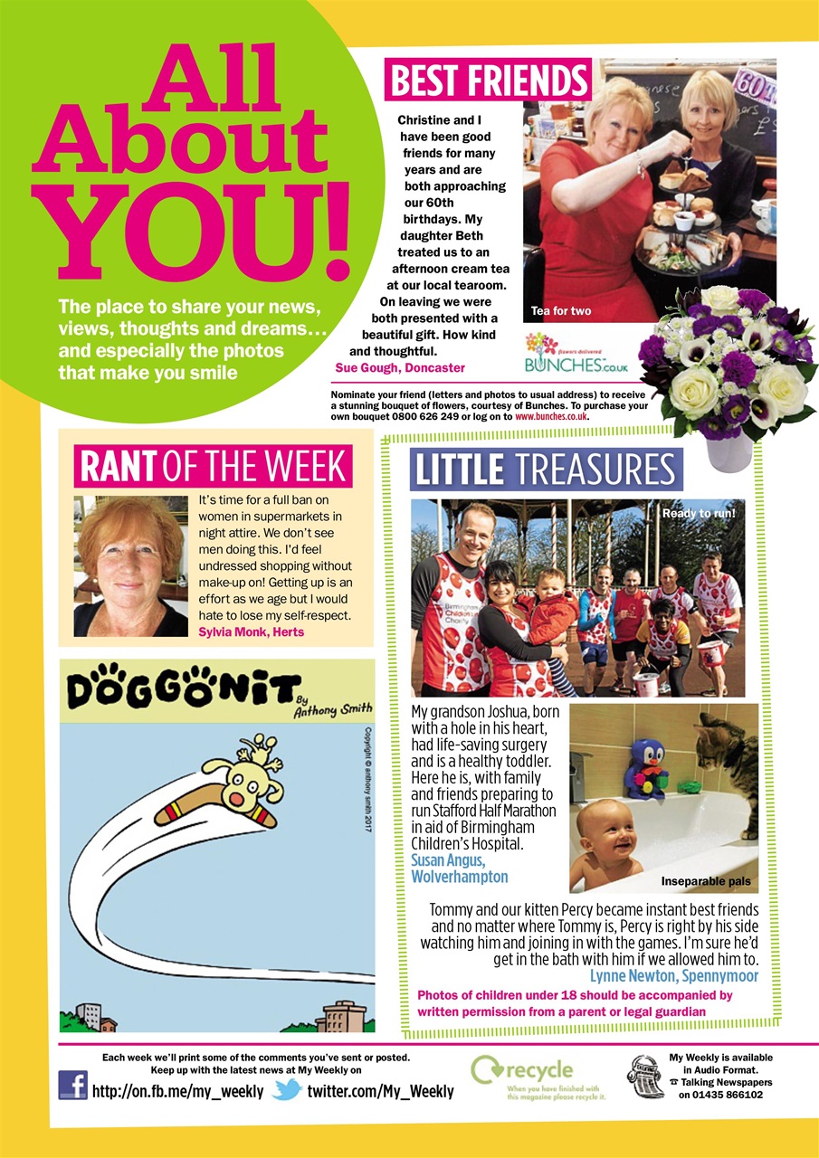 My Weekly Preview Pages