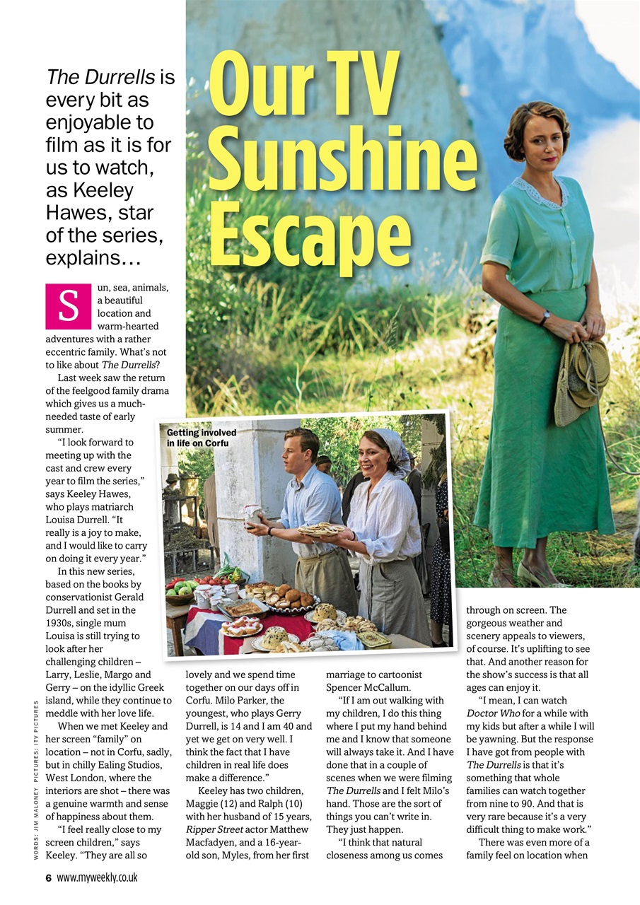 My Weekly Preview Pages