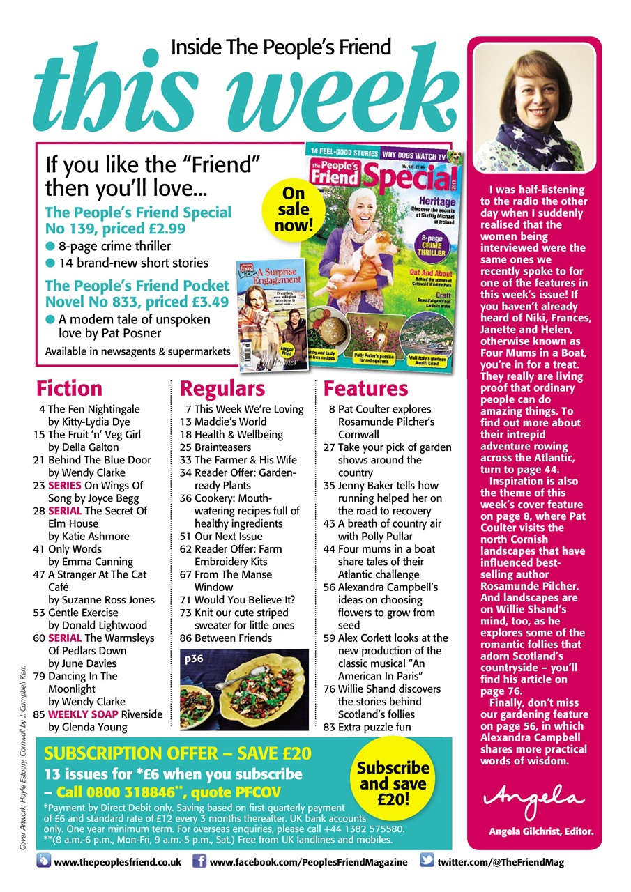 The People’s Friend Preview Pages