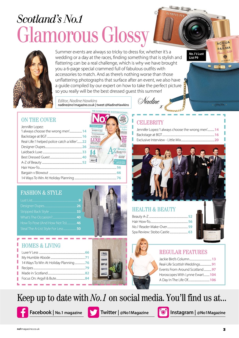 Number 1 Magazine Preview Pages