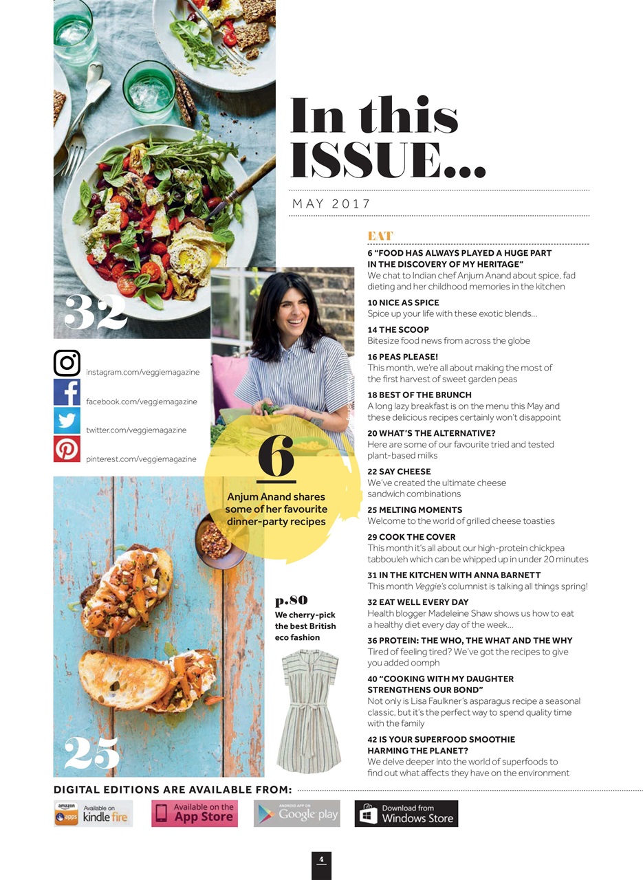 Veggie Magazine Preview Pages