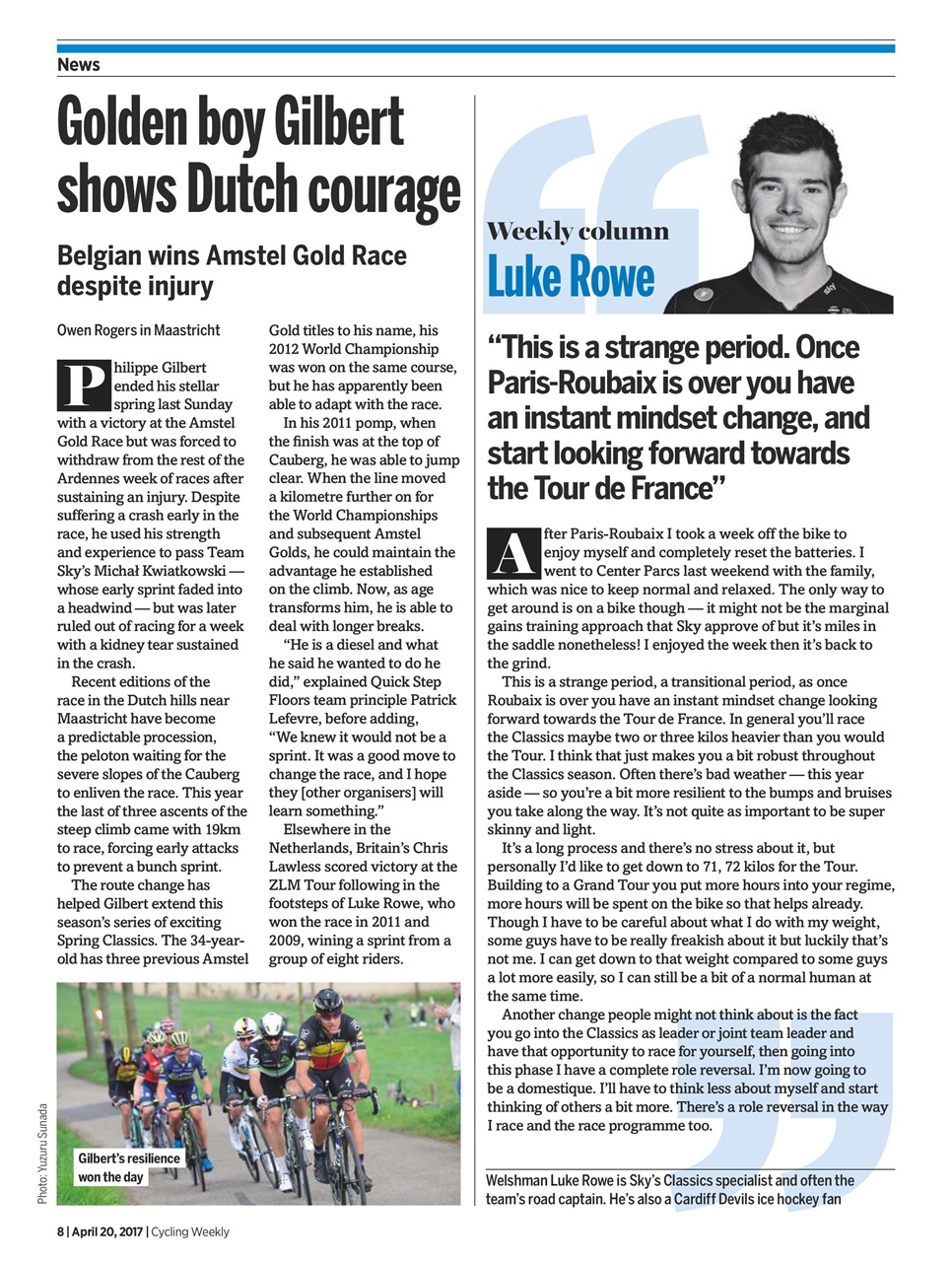 Cycling Weekly Preview Pages