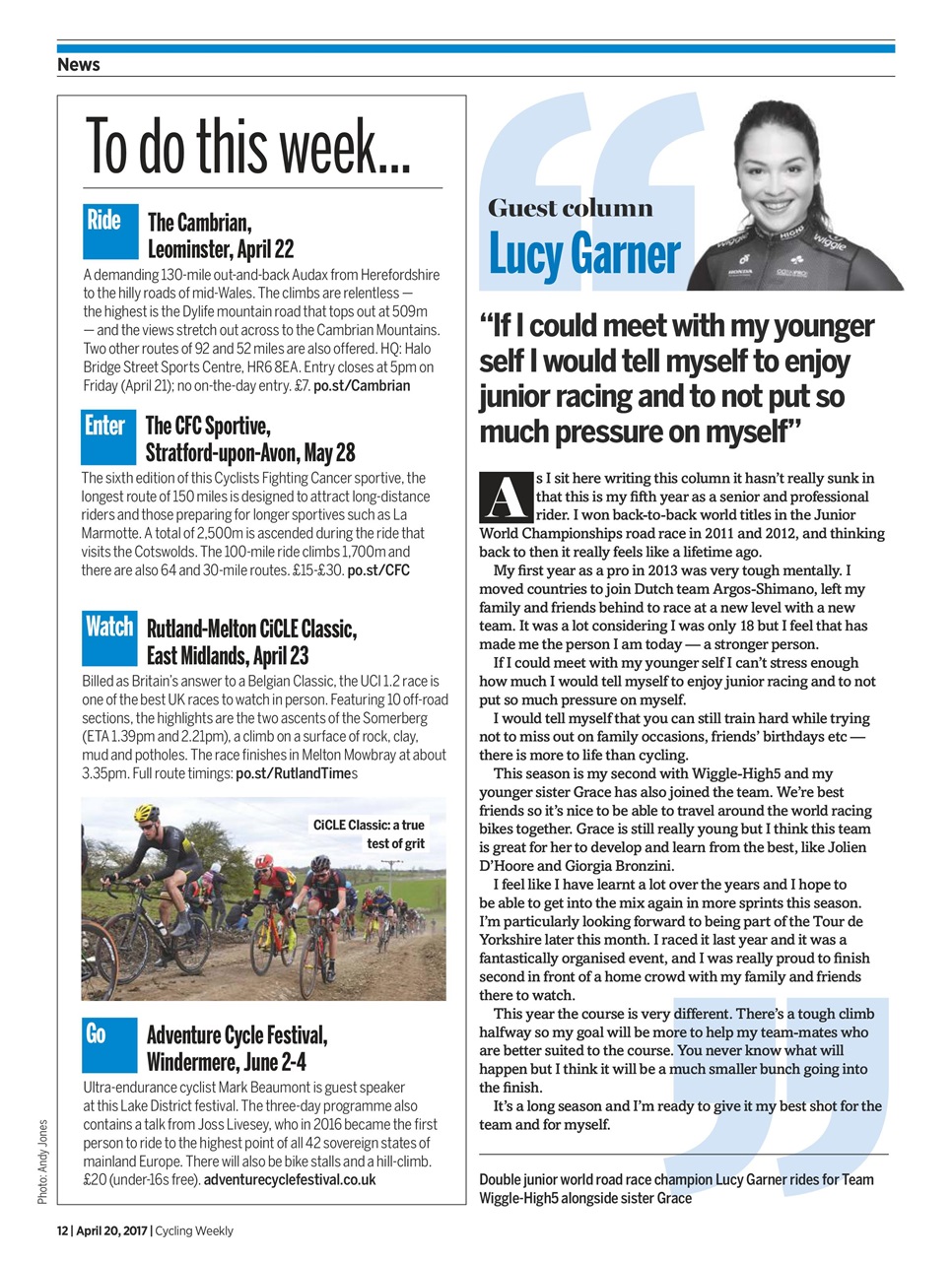 Cycling Weekly Preview Pages
