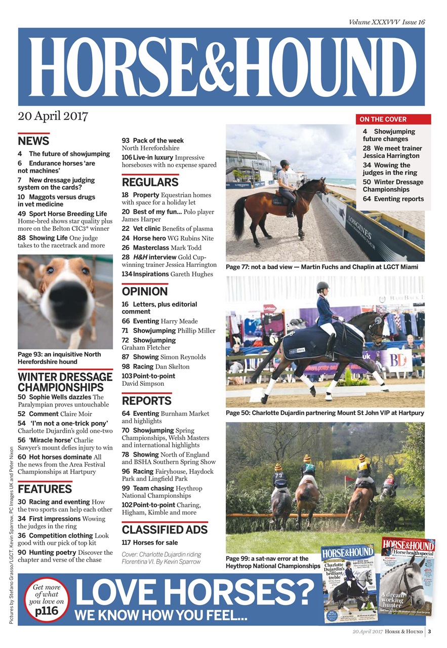 Horse & Hound Preview Pages