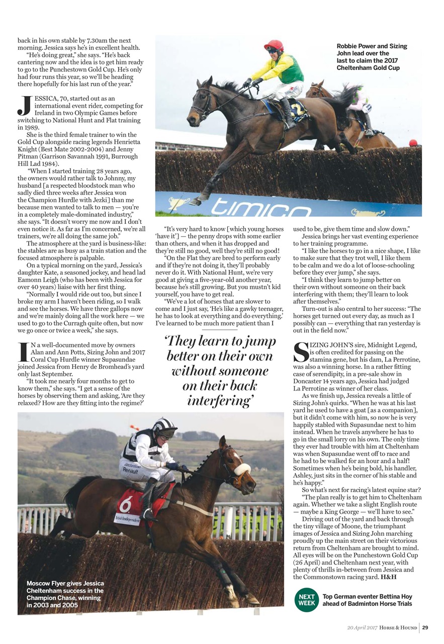 Horse & Hound Preview Pages