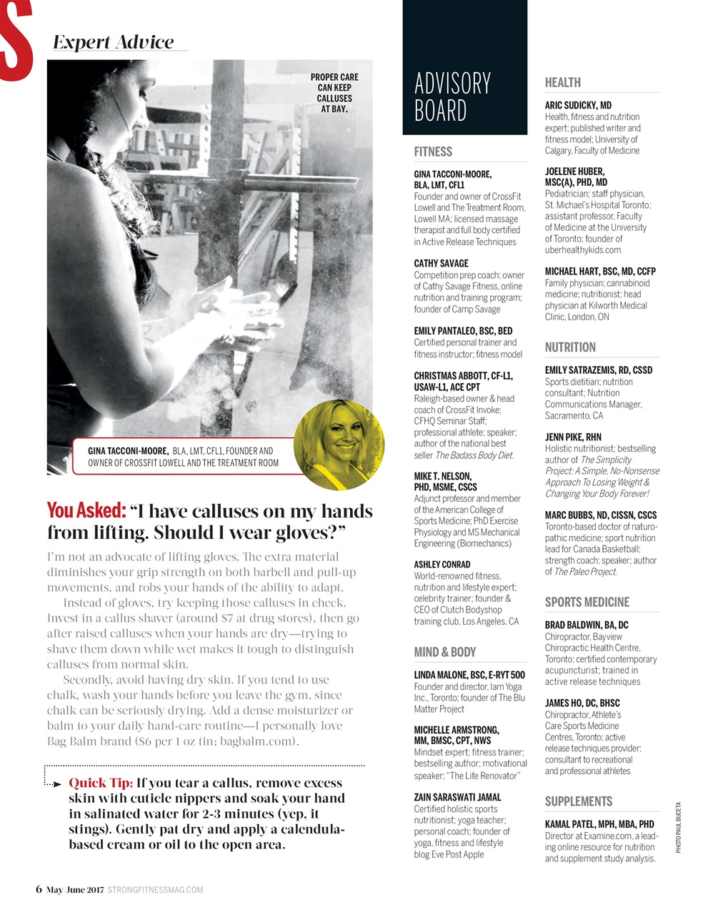 Strong Fitness Preview Pages