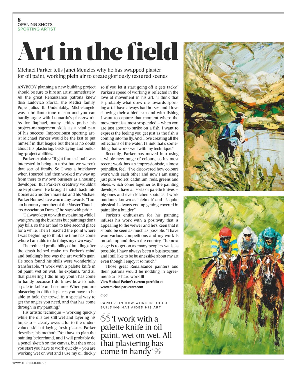 The Field Preview Pages