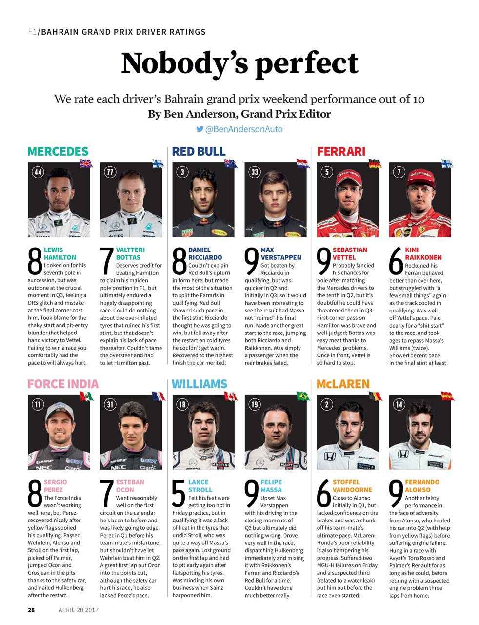 Autosport Preview Pages