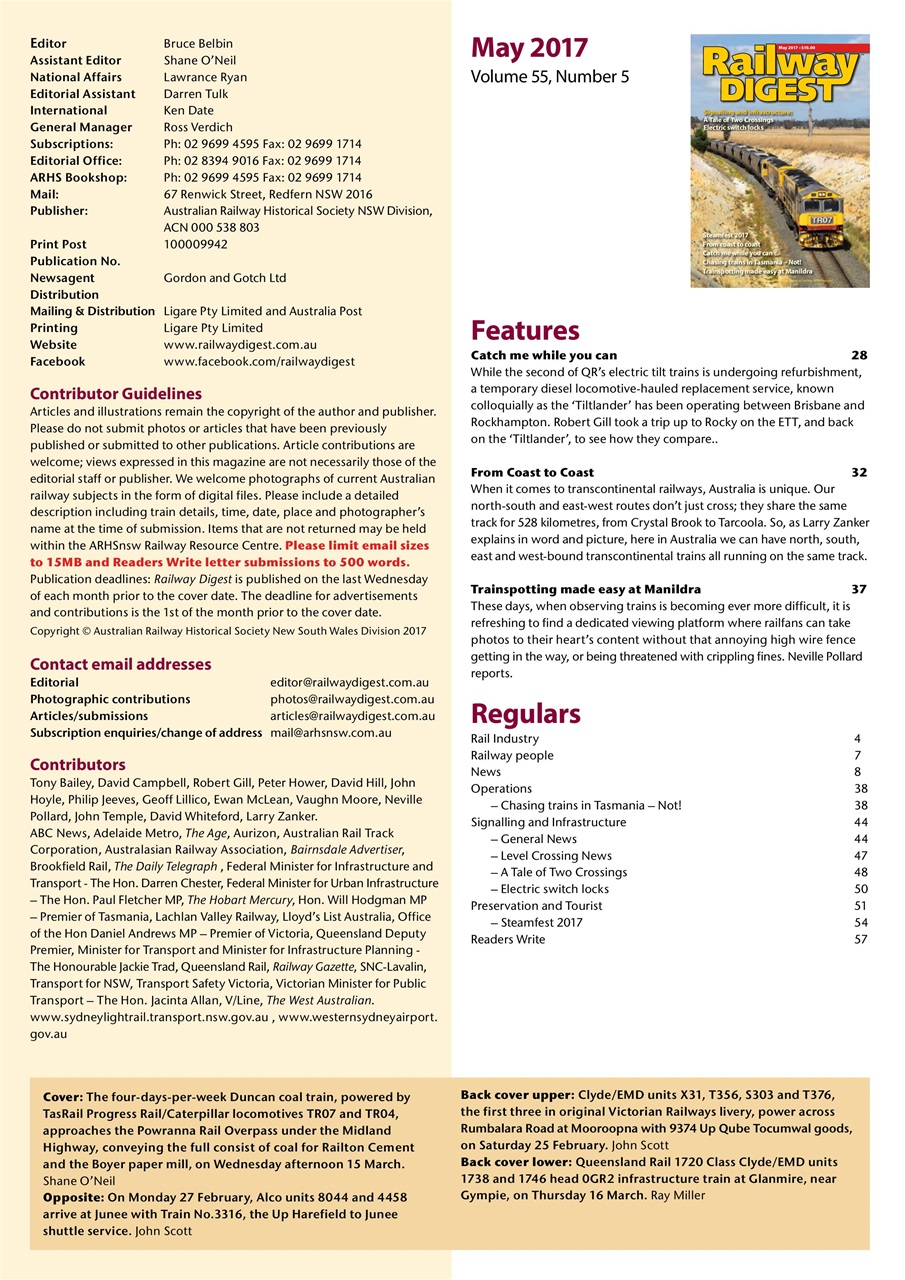 Railway Digest Preview Pages