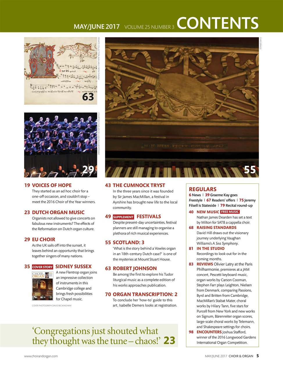 Choir & Organ Preview Pages