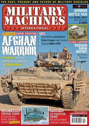 Military Machines International issue February 2012