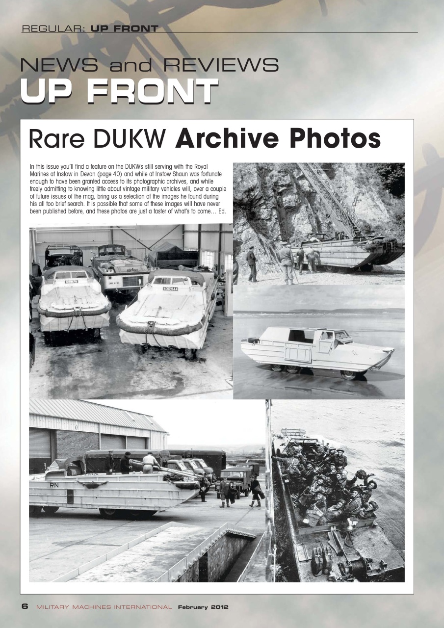 Military Machines International Preview Pages