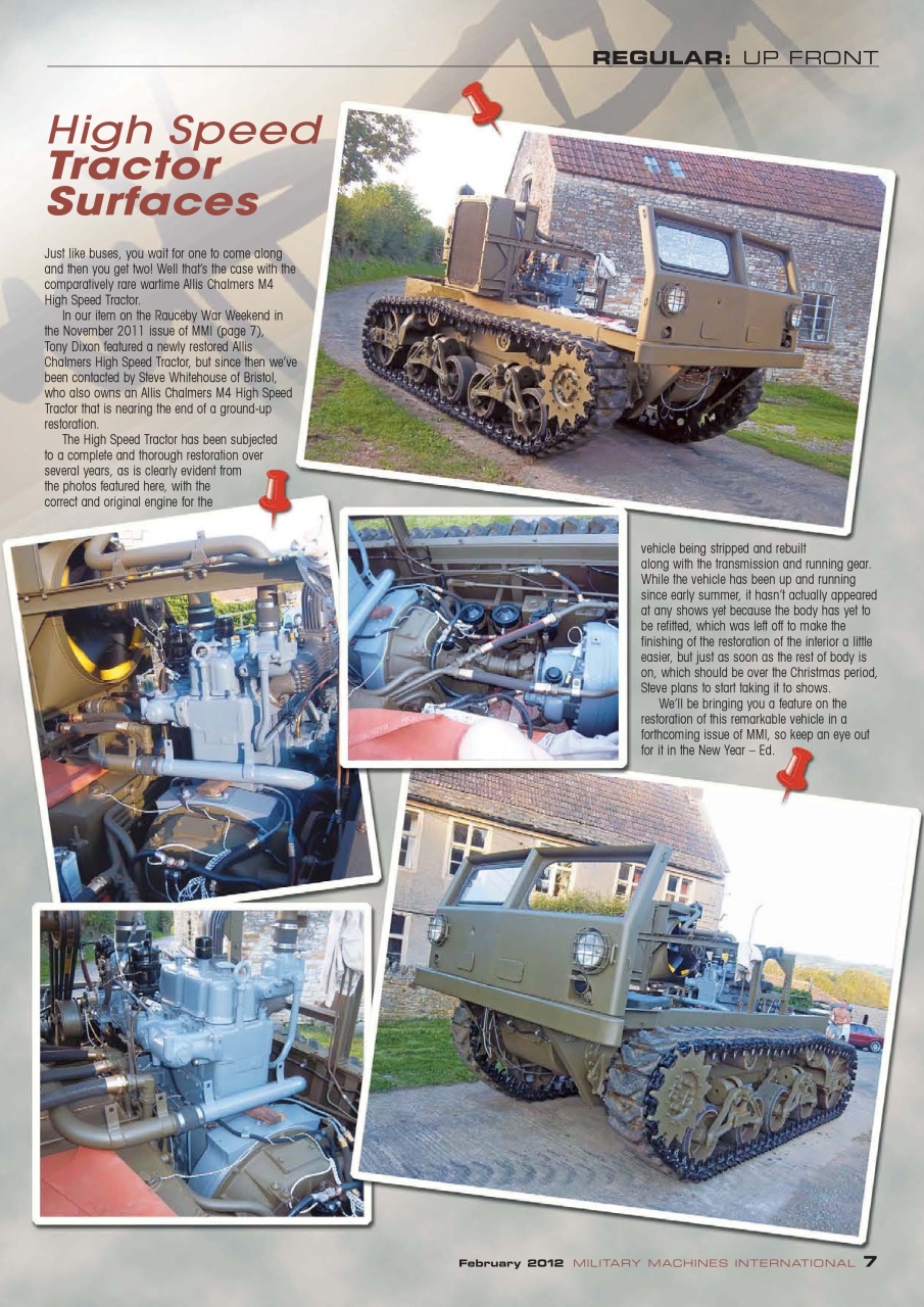 Military Machines International Preview Pages