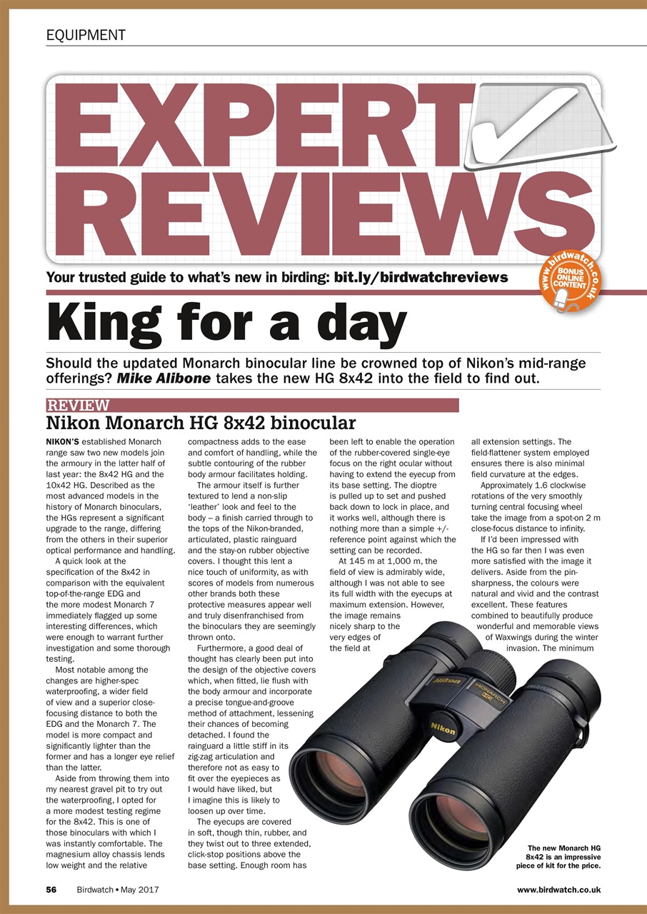 Birdwatch Magazine Preview Pages