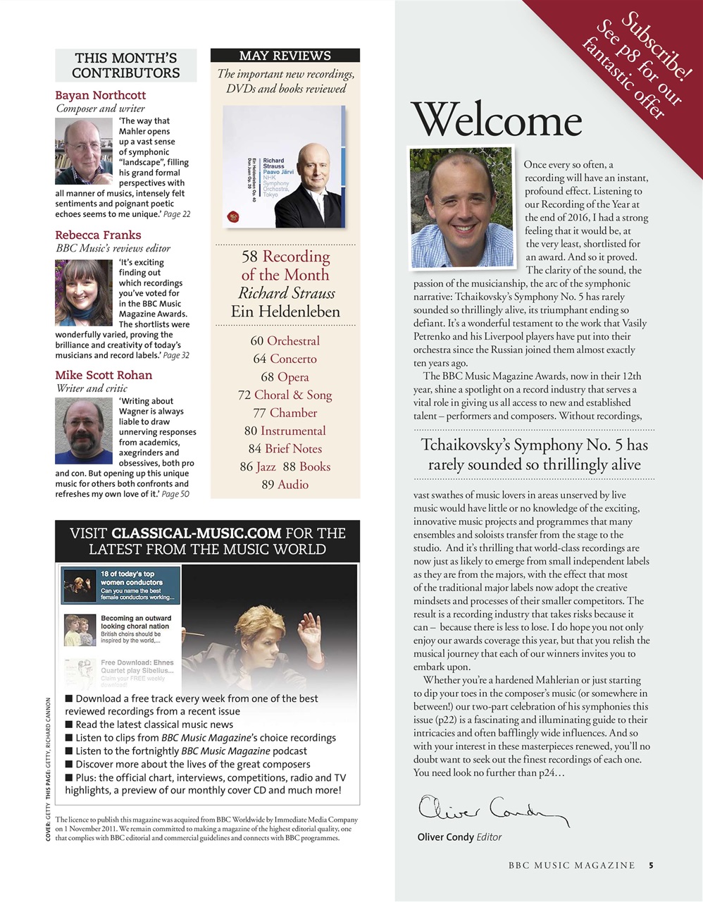 BBC Music Magazine Preview Pages