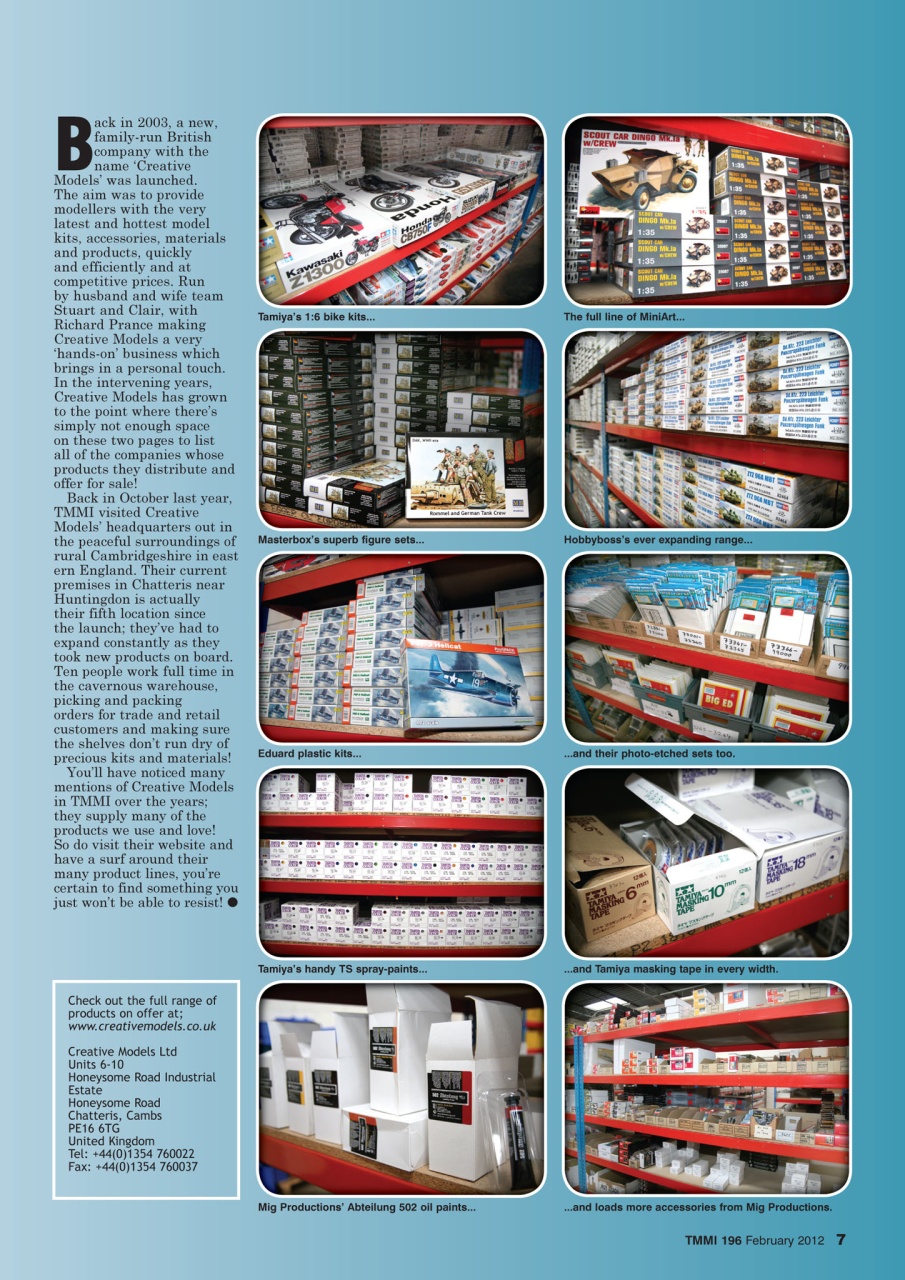 Tamiya Model Magazine Preview Pages