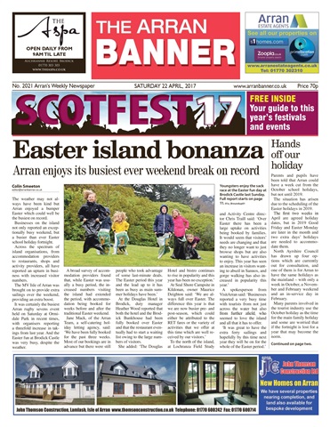 Arran Banner issue 21st April 2017
