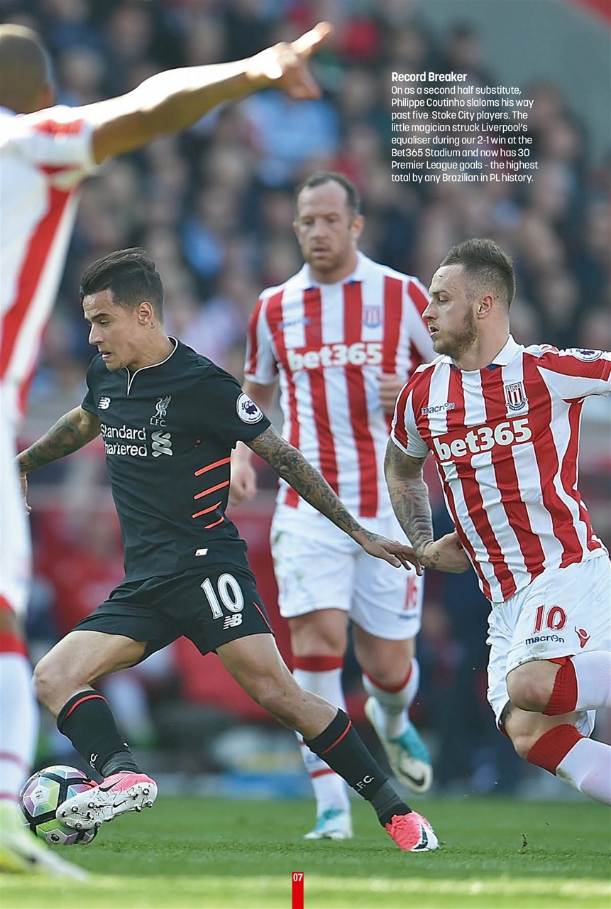 Liverpool FC Programmes Preview Pages
