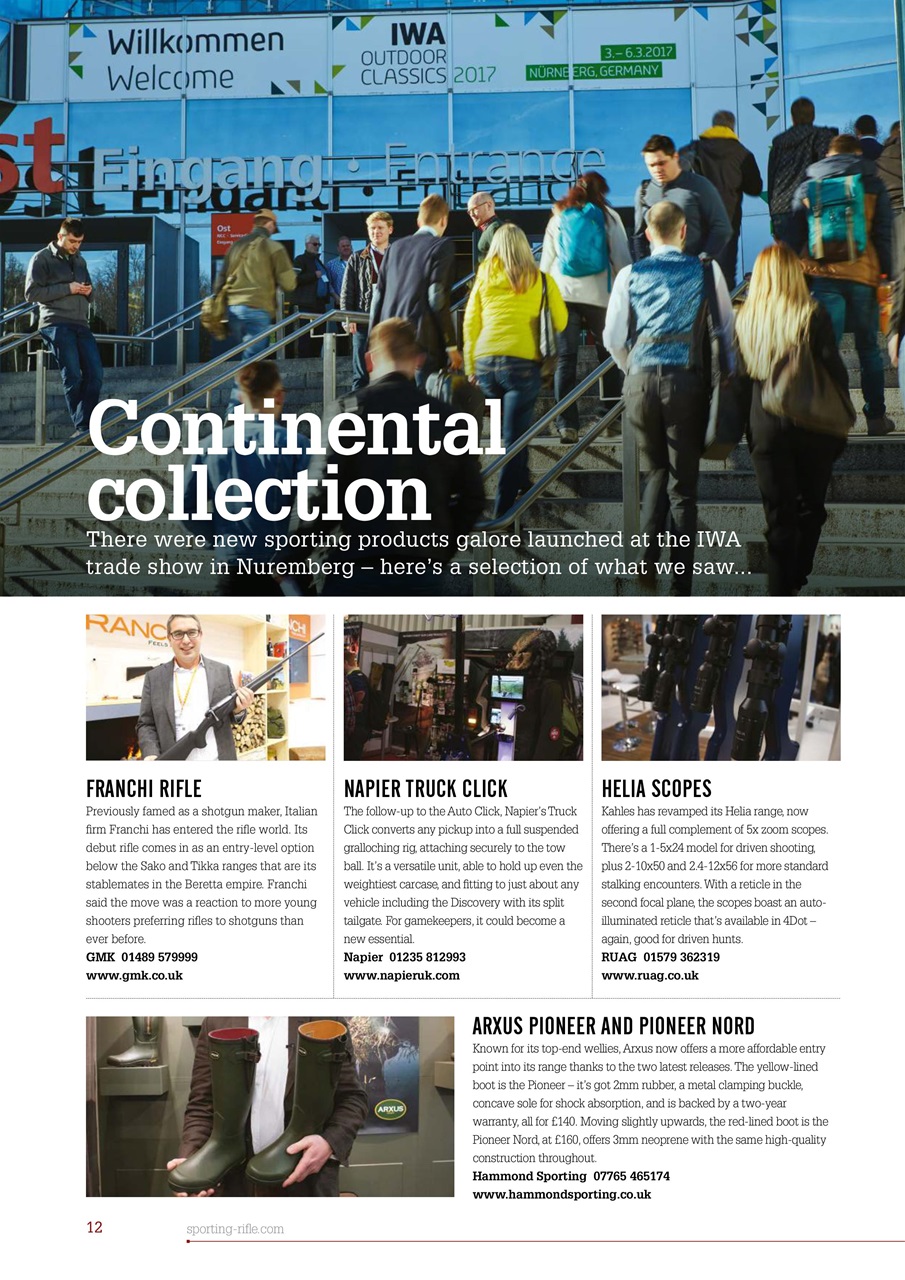 Sporting Rifle Preview Pages