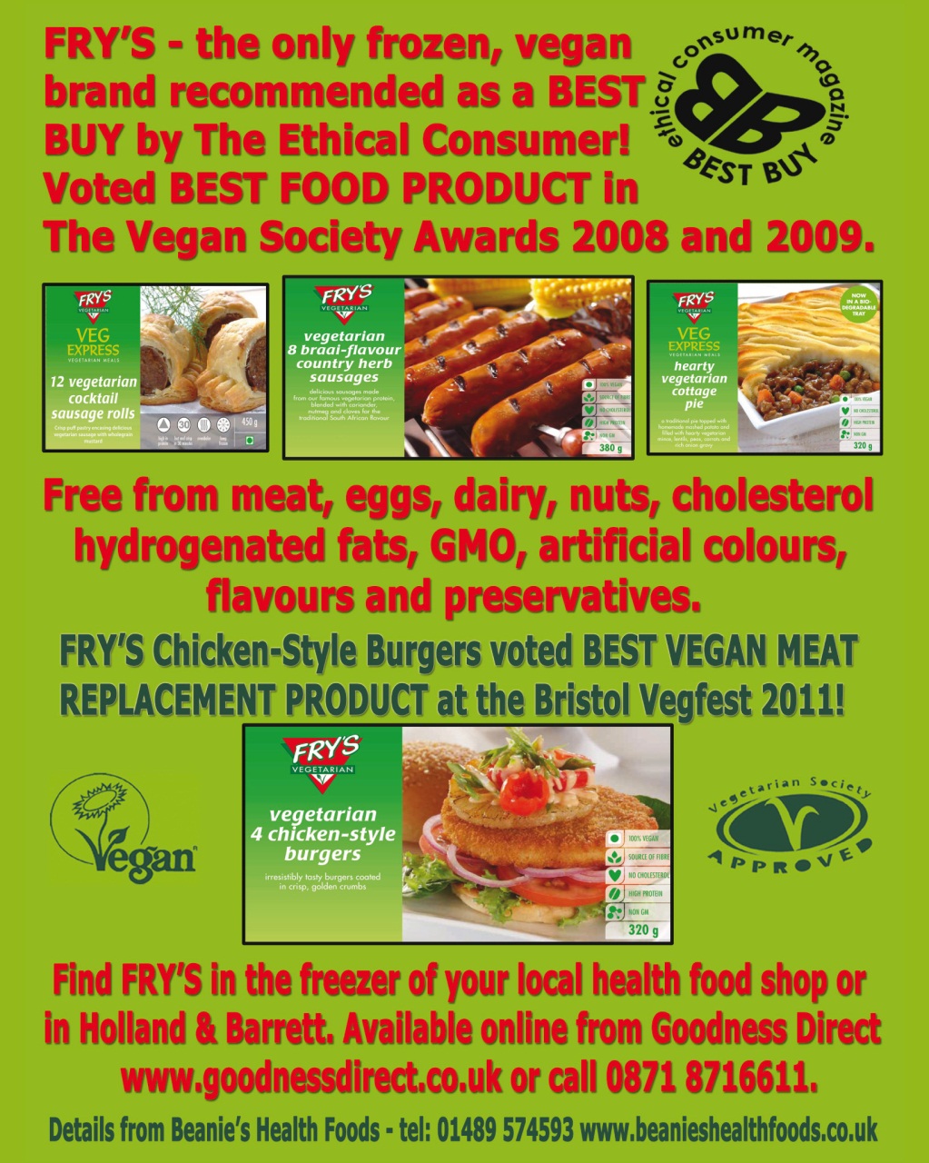 Vegetarian Living Preview Pages