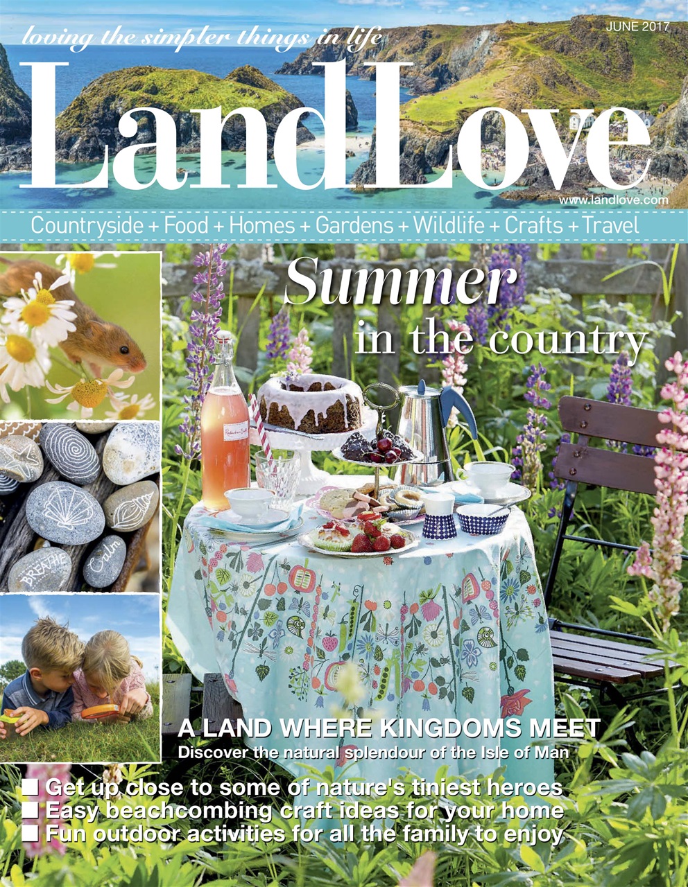 LandLove Magazine Preview Pages