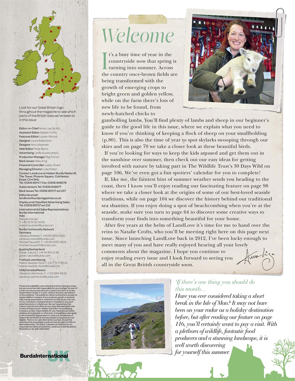 LandLove Magazine Preview Pages