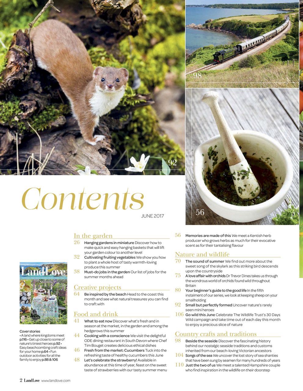 LandLove Magazine Preview Pages