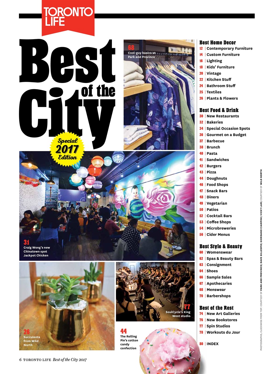 Toronto Life Preview Pages