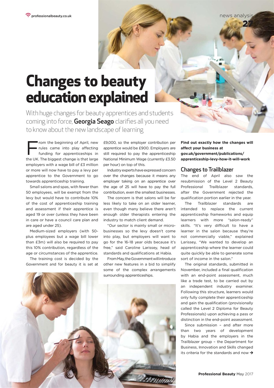 Professional Beauty Preview Pages