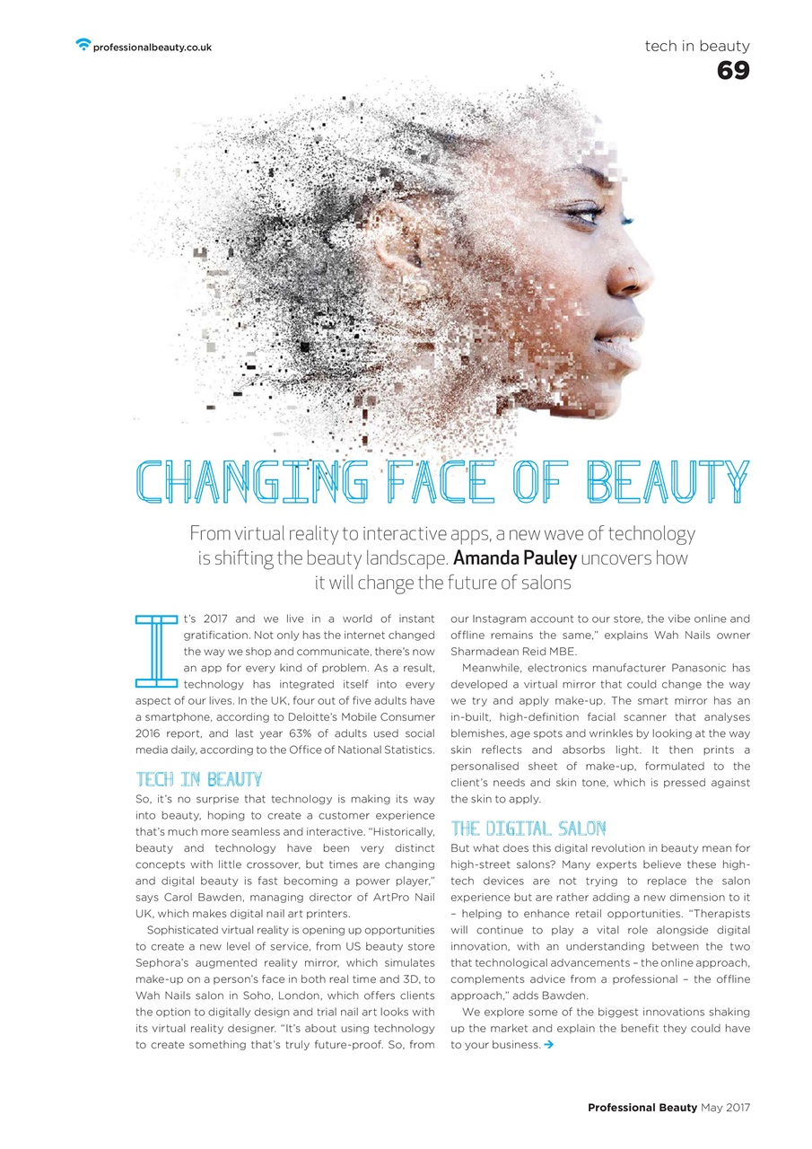 Professional Beauty Preview Pages
