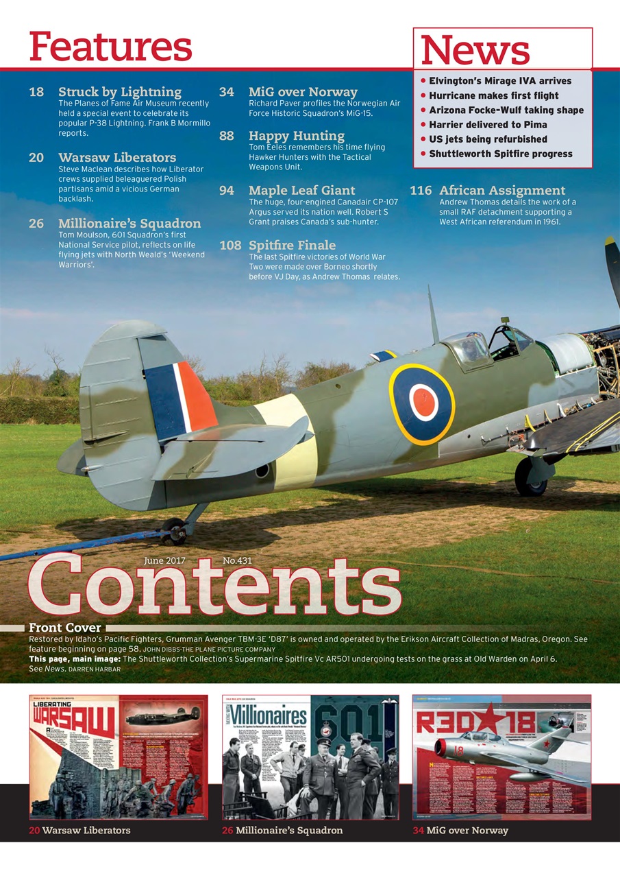 FlyPast Preview Pages