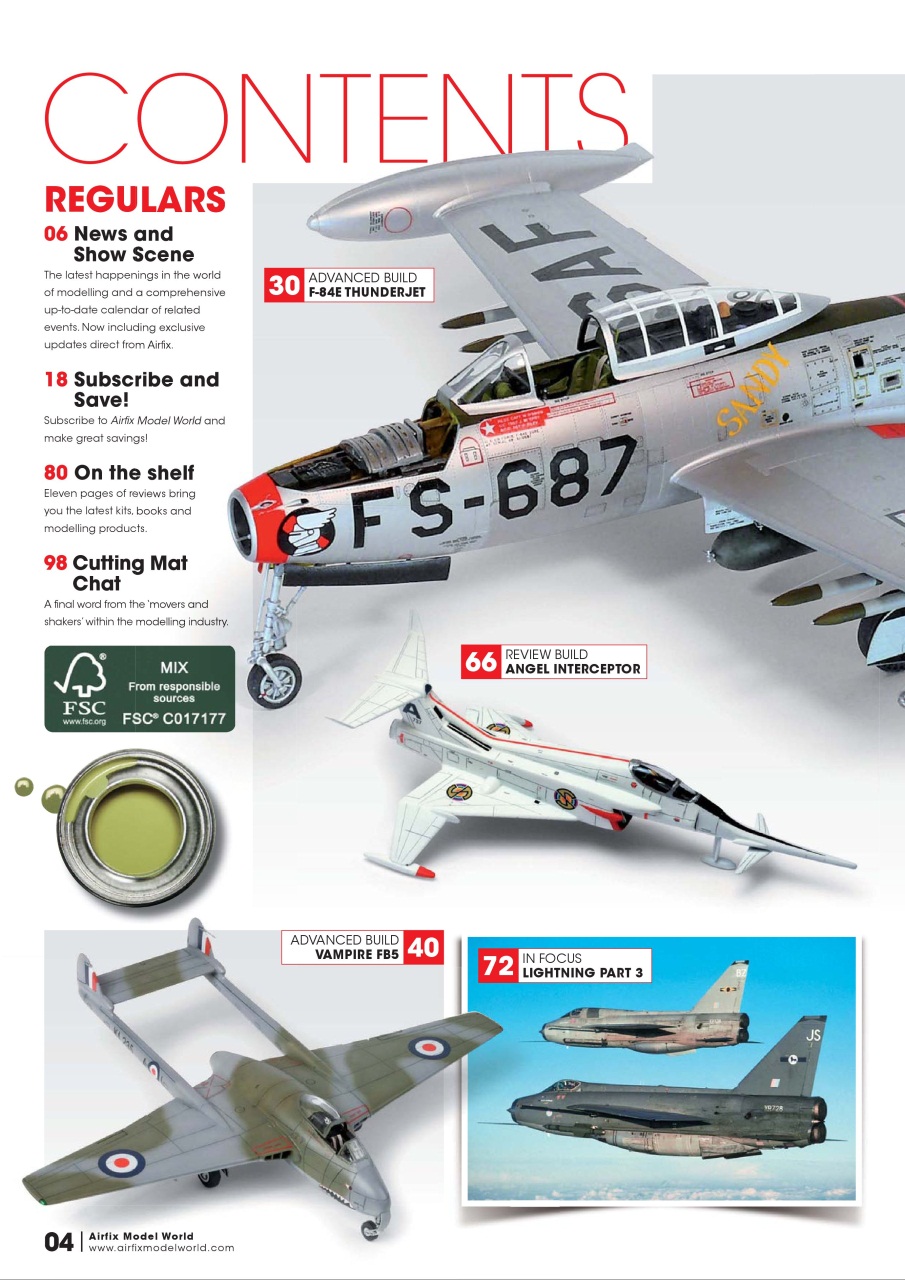 Airfix Model World Preview Pages