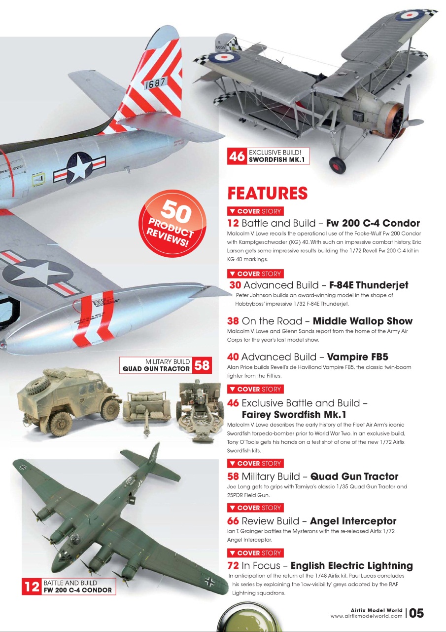 Airfix Model World Preview Pages