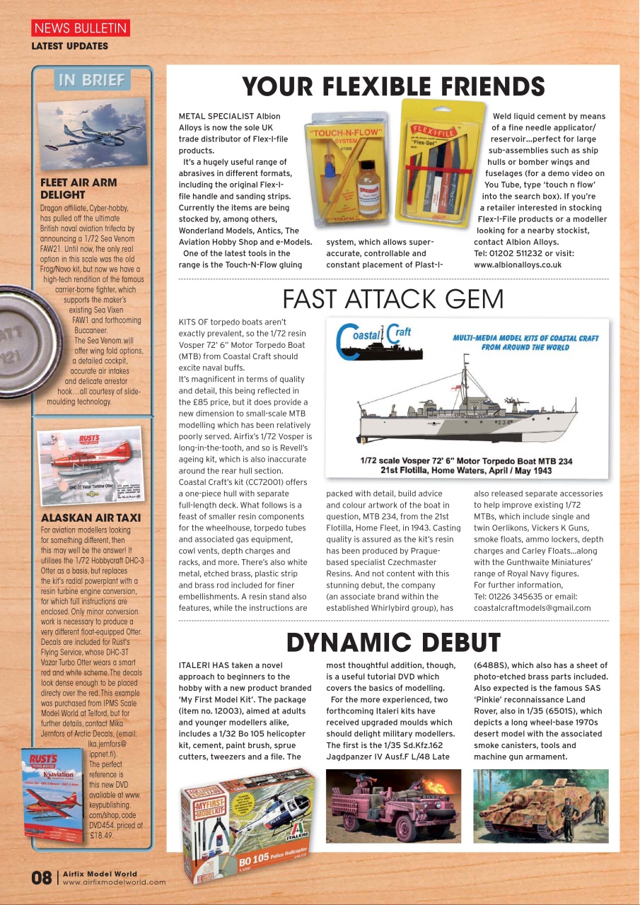 Airfix Model World Preview Pages