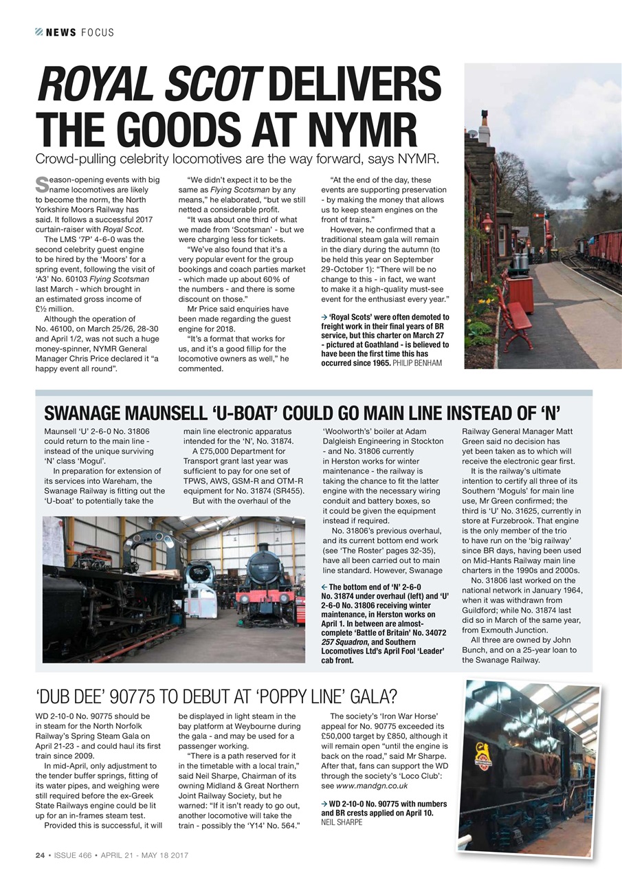 Steam Railway Preview Pages