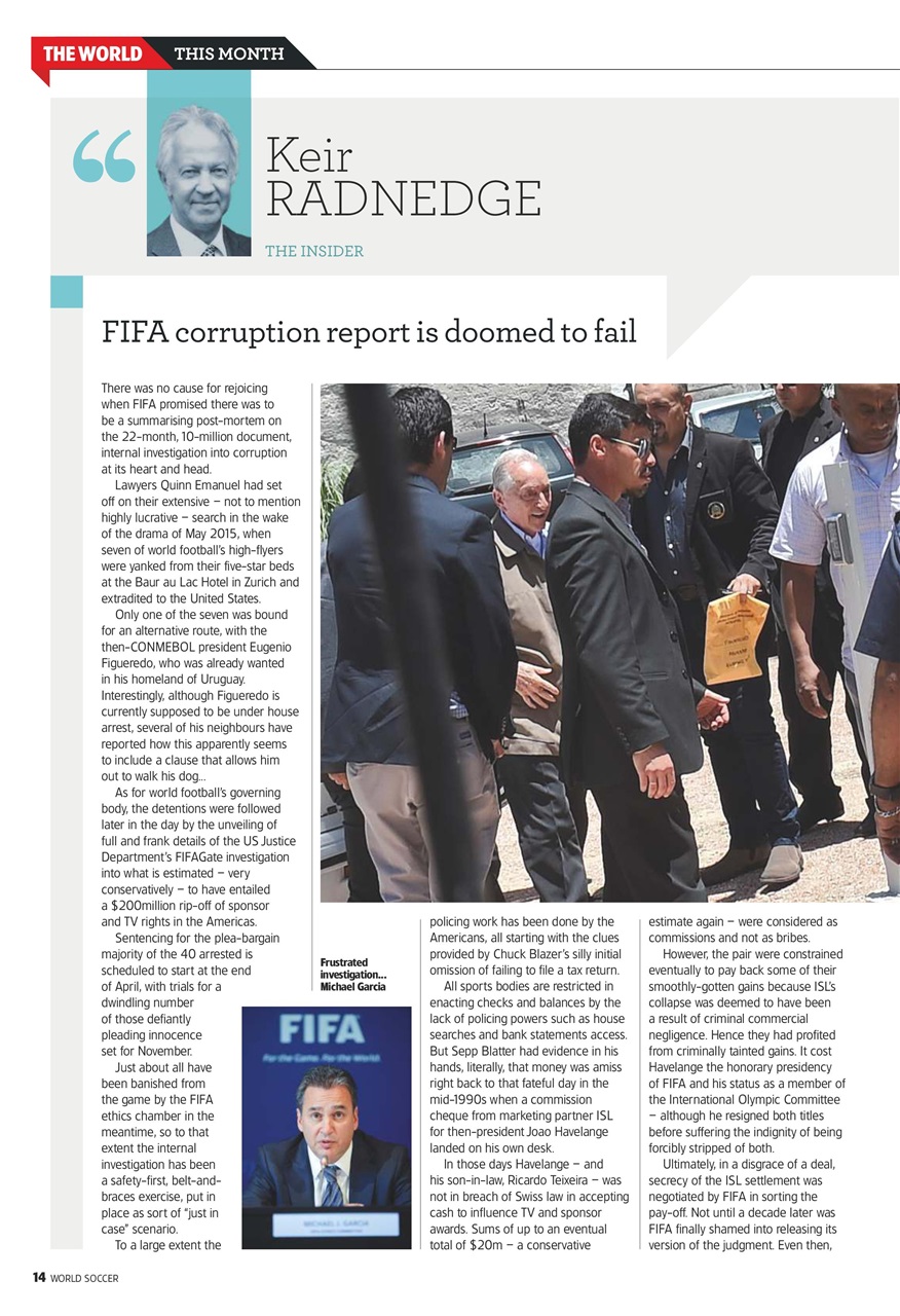 World Soccer Preview Pages