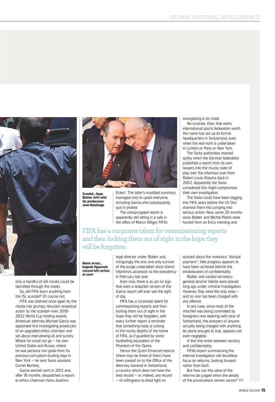 World Soccer Preview Pages