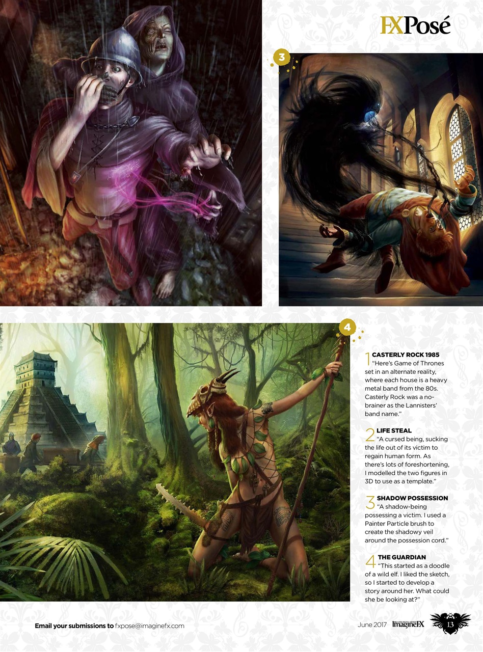 ImagineFX Preview Pages