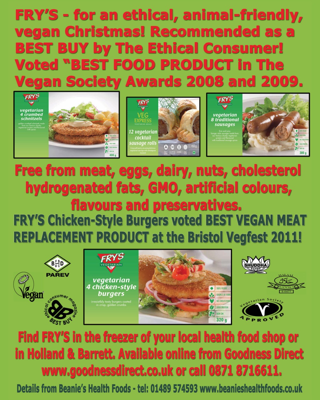 Vegetarian Living Preview Pages