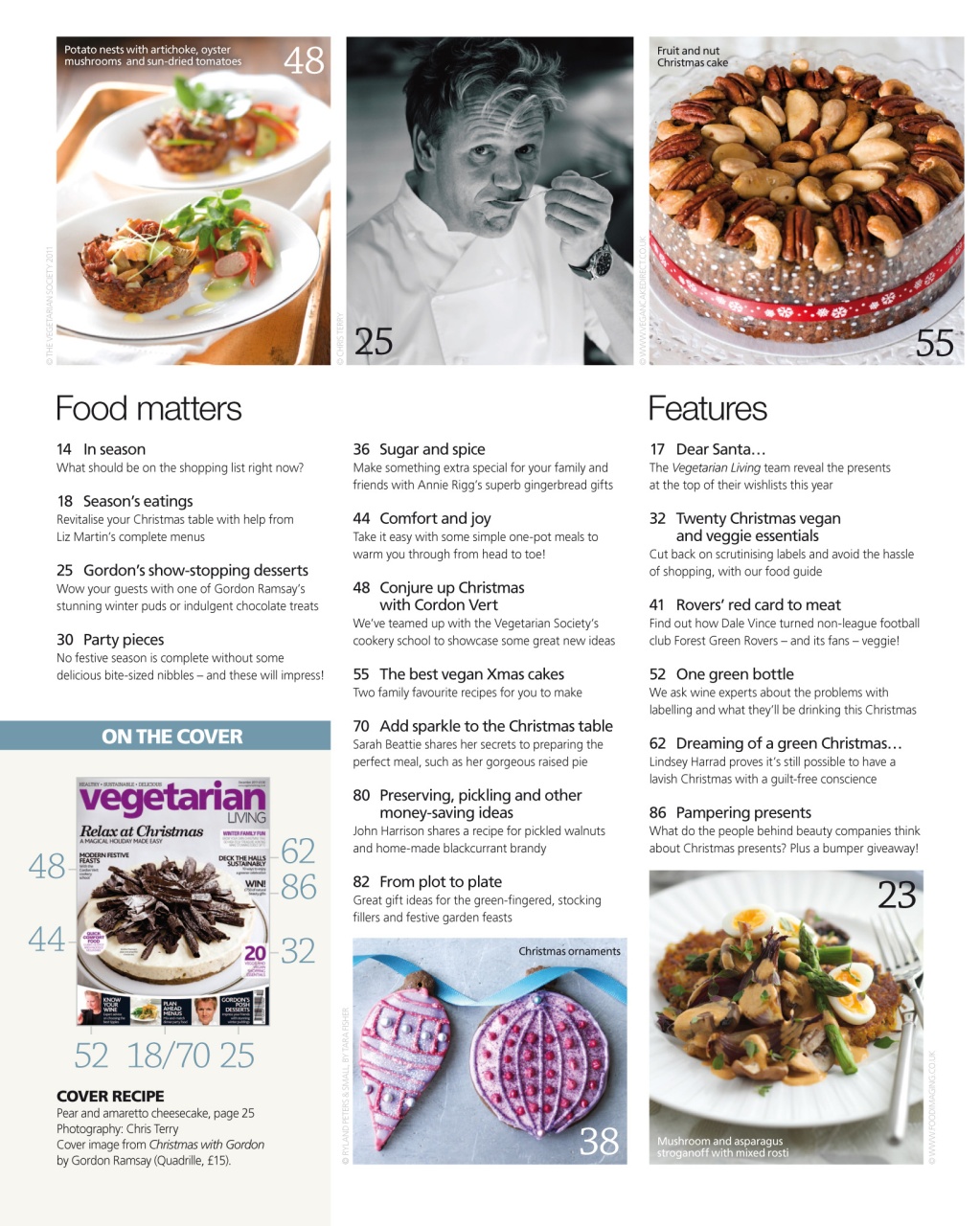 Vegetarian Living Preview Pages