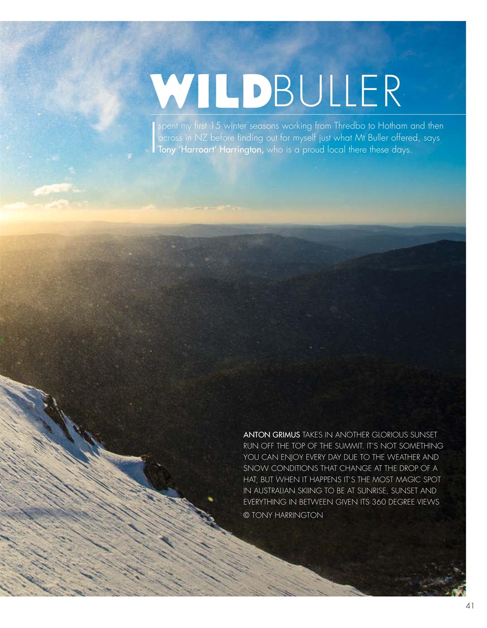 Snow Action Preview Pages